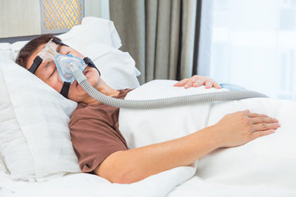 Leczenie bezdechu sennego - aparat CPAP