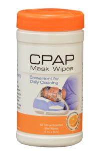 Chusteczki do CPAP w opakowaniu